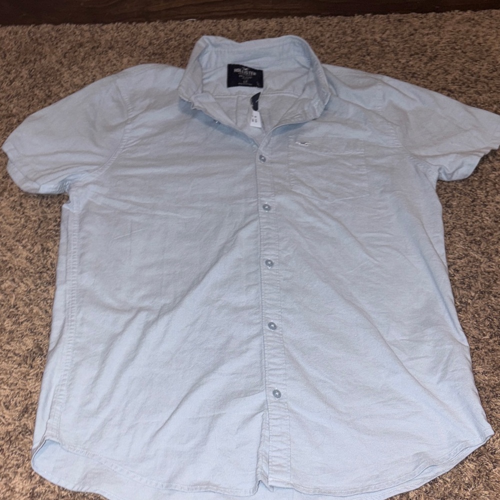NWT Holster Epic Stretch Light Blue Button Shirt Sz LT